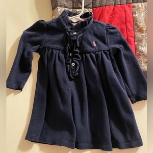 Ralph Lauren baby polo dress, 6 months